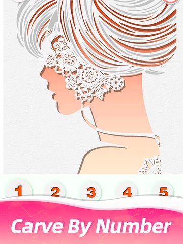 Screenshot 6: Paper Art: Unique 2D/3D Paper Carving by Number
