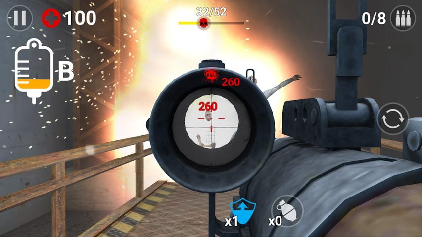 Screenshot 4: Gun Trigger Zombie