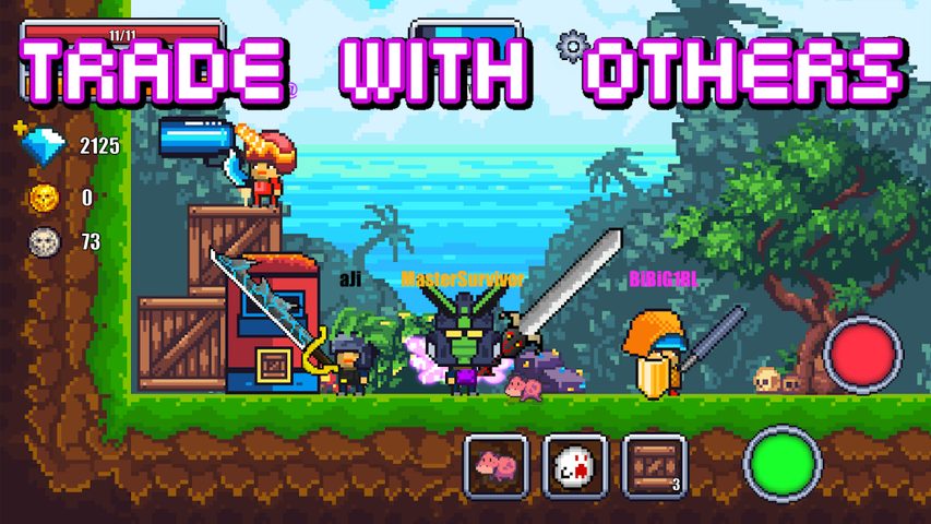 Screenshot 5: Pixel Survival World - Online Action Survival Game