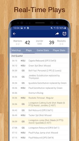 Captura 10: Baloncesto NBA en Vivo