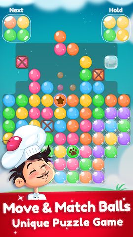 Screenshot 1: Super Candy Ball ⭐ Brain Blas