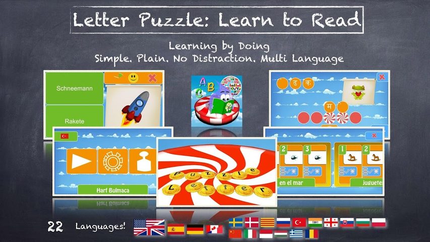 Captura 8: Letter Puzzle: Aprende a leer