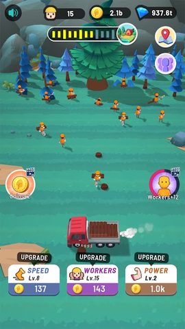 Screenshot 2: Idle Lumber