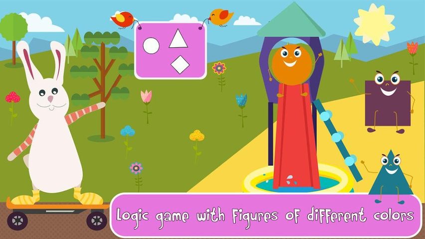 Screenshot 2: Shapes and colors for Kids
