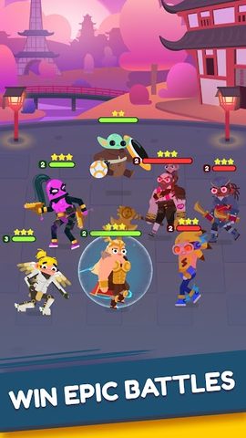 Screenshot 4: Heroes Battle: Auto-battler