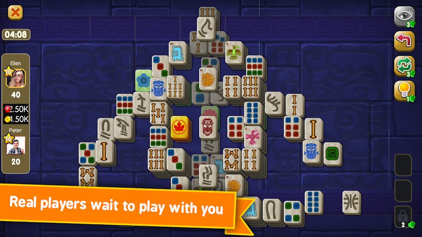 Screenshot 3: Mahjong Maya Puzzle Live Duels