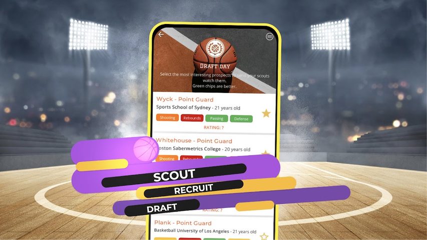 Captura 4: Asombroso Gerente de Baloncesto