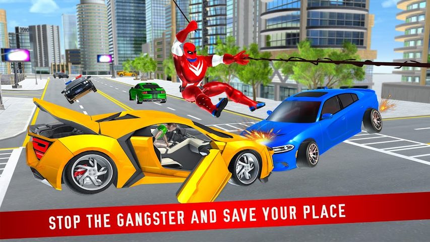 Screenshot 5: Miami Robot Spider Hero: City Gangster Games 2021