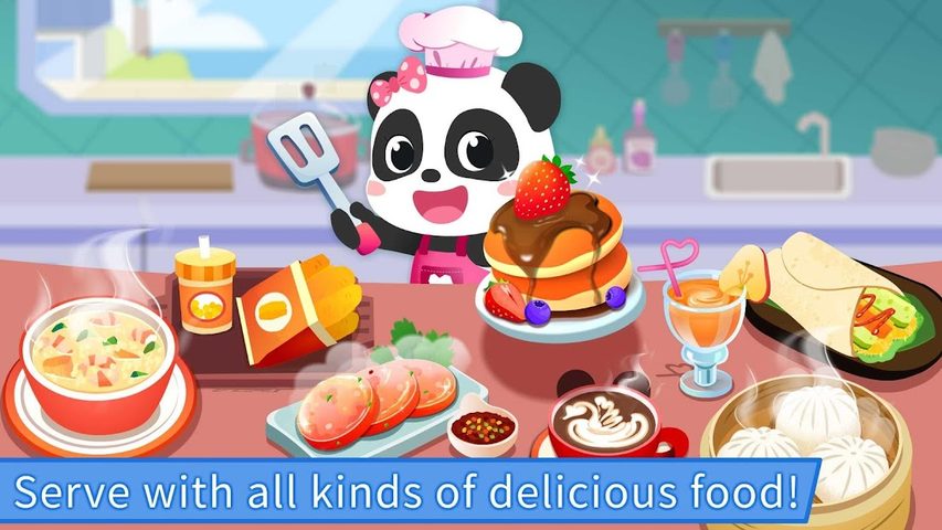 Screenshot 5: Baby Panda's Breakfast Cooking