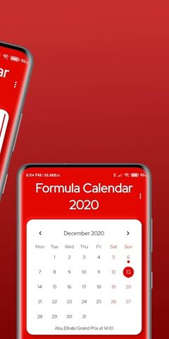 Screenshot 14: Formula Race Calendar 2021