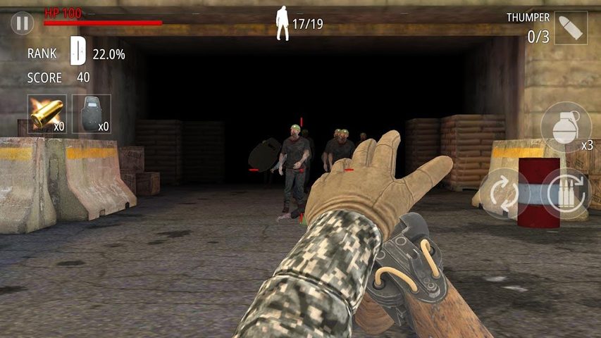 Screenshot 2: Zombie Fire