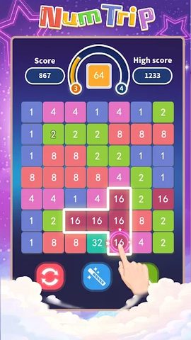 Screenshot 10: NumTrip:Merge Numbers & Block