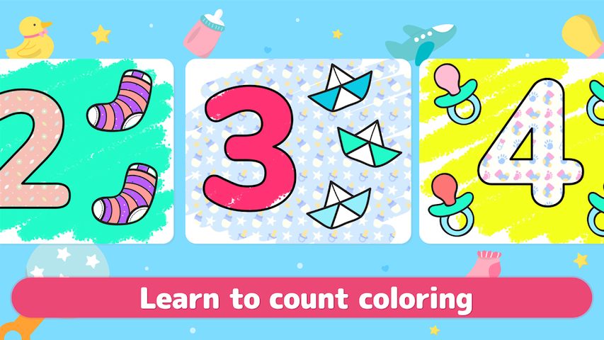 Captura 2: Colorear Bebés para Niños - Libro de Dibujo de Bebés Tiñosos