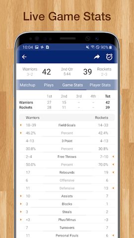Captura 3: Baloncesto NBA en Vivo