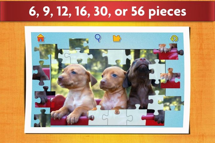 Screenshot 13: Dogs Jigsaw Puzzles Game - For Kids & Adults