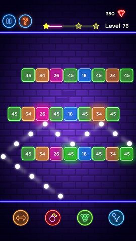 Screenshot 2: Brick Breaker - Neon Bricks