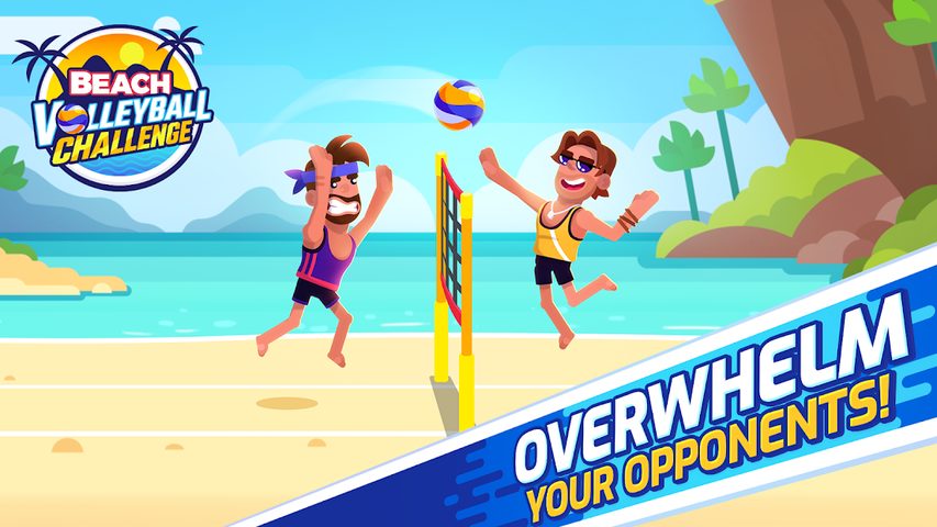 Screenshot 1: Beach Volleyball Challenge