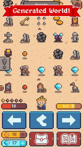 Captura 3: Eternis Heroes: Roguelike RPG