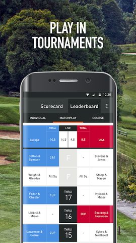 Captura 3: GPS y Tarjeta de Puntuación para Golf