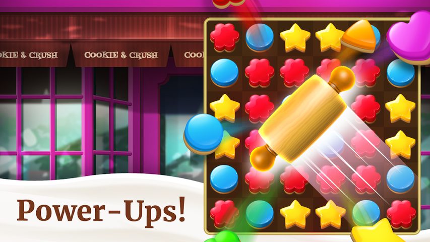 Captura 2: Clásico juego de emparejamiento de galletas