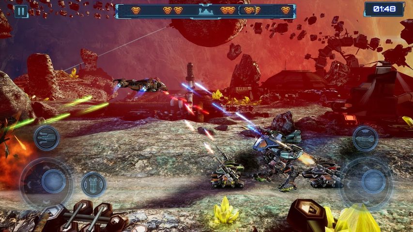 Screenshot 7: Red Siren: Robot and Mecha War