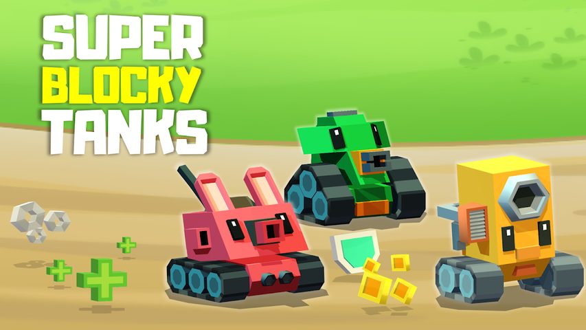 Screenshot 8: Super Blocky Tanks