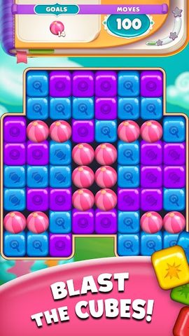 Скриншот 1: Cartoon Crush Toon Blast Match