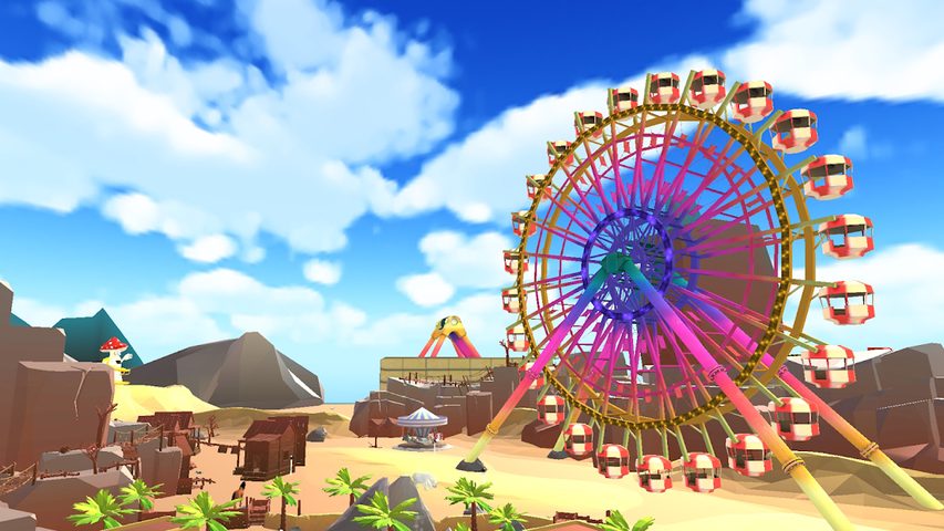 Screenshot 1: Donald Donkey Amusement Park W