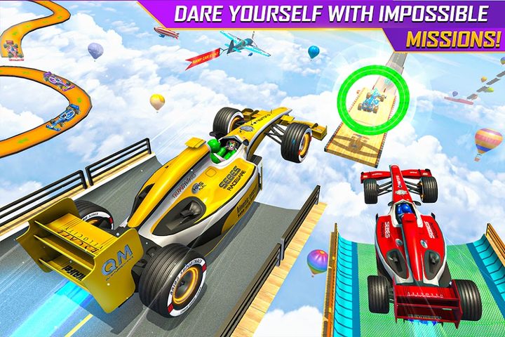 Screenshot 2: Formula Car Stunts - Car Games