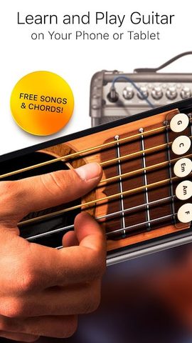 Скриншот 1: Реальная гитара