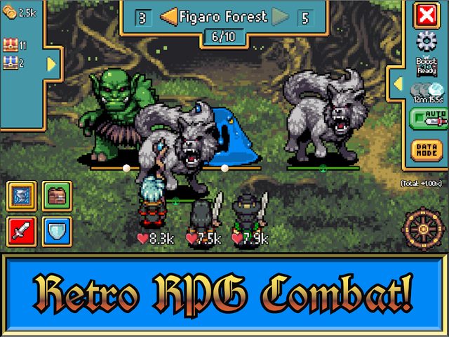 Screenshot 3: Wizard's Wheel 2: Idle RPG