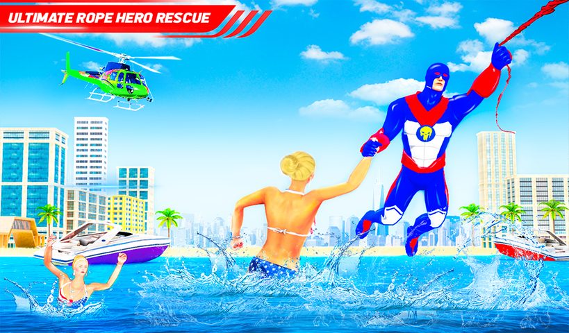 Screenshot 11: Rope Robot Hero Superhero Game
