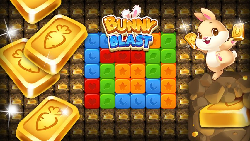 Screenshot 1: Bunny Blast - Puzzle Game