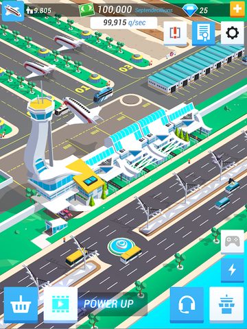 Captura 12: Simulador de negocios de aeropuerto