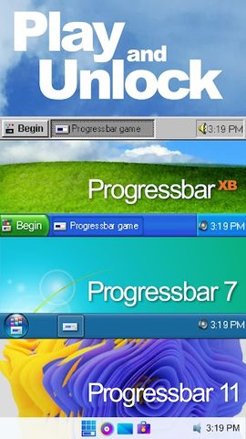 Скриншот 3: Progressbar95 - casual game