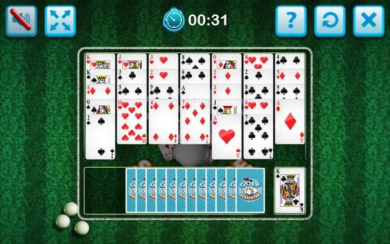 Screenshot 3: Golf Solitaire