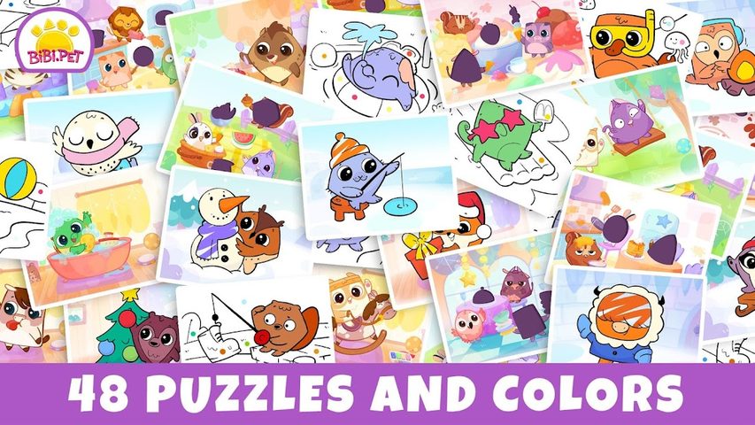 Captura 6: Puzzles y Colores para Niños
