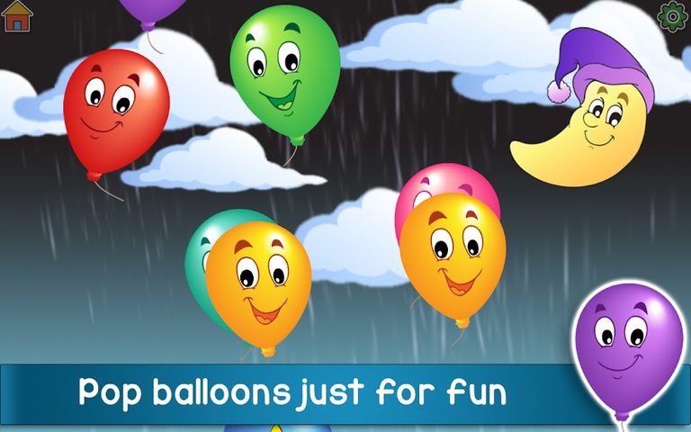 Screenshot 2: Kids Balloon Pop Game Free