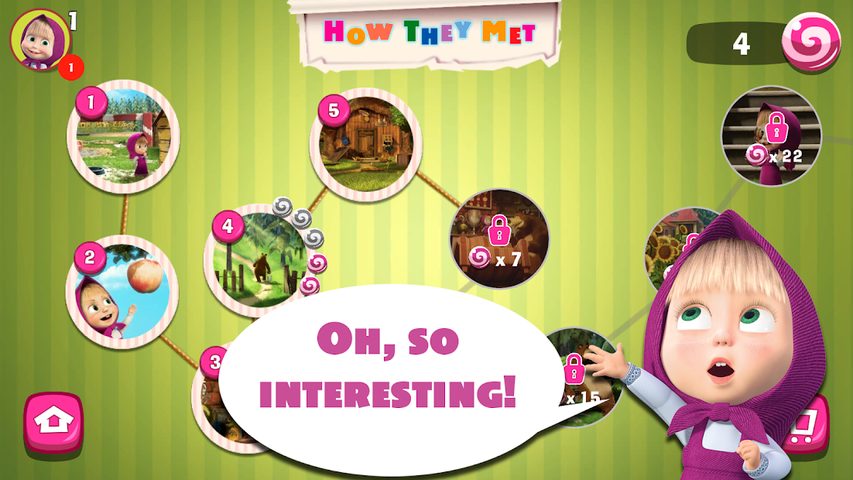 Screenshot 15: Masha and the Bear: Puzzles for Kids