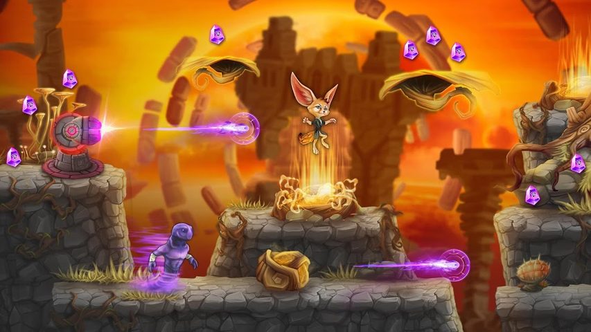 Screenshot 10: Fin Ancient Mystery platformer