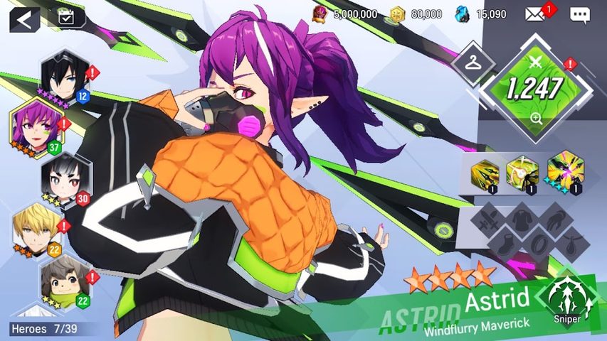 Screenshot 7: Lord of Heroes: anime games