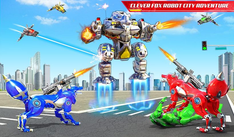 Captura 12: Zorro Salvaje: Robot Moto Transformable