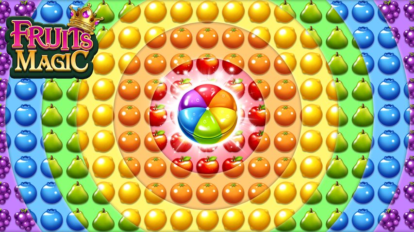 Screenshot 1: Fruits Magic Sweet Garden