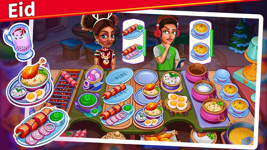 Screenshot 1: Christmas Cooking Games
