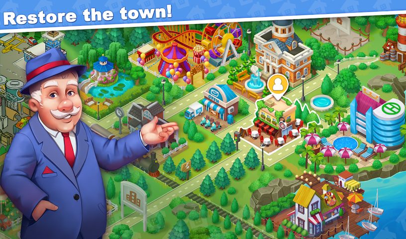 Screenshot 8: Town Blast: Toon Characters & Puzzle Games