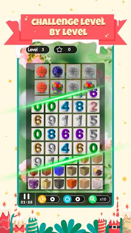 Screenshot 2: Tappics - Onnect Tile Matching Puzzle Game