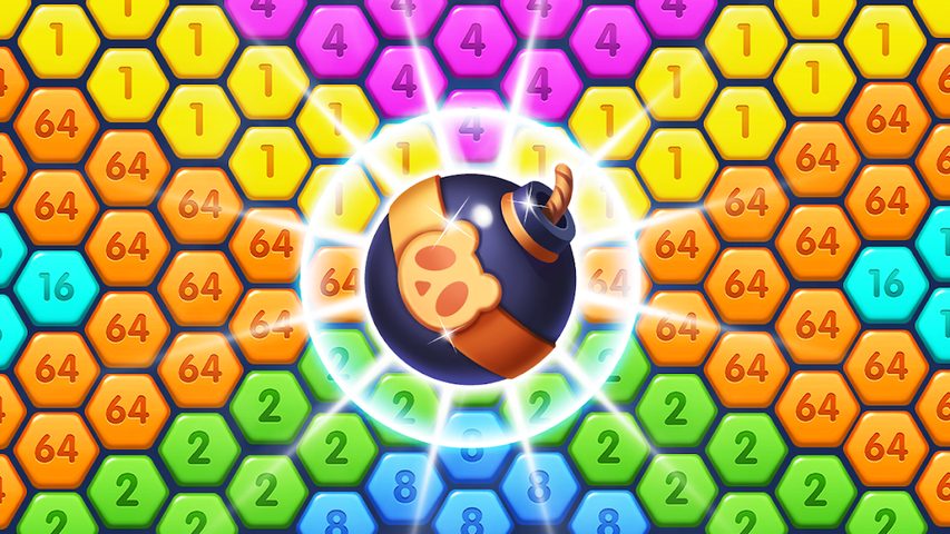 Screenshot 11: Merge Number - Hexa Puzzle