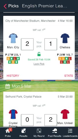 Captura 18: Predictor Deportivo y Juegos de Fantasía