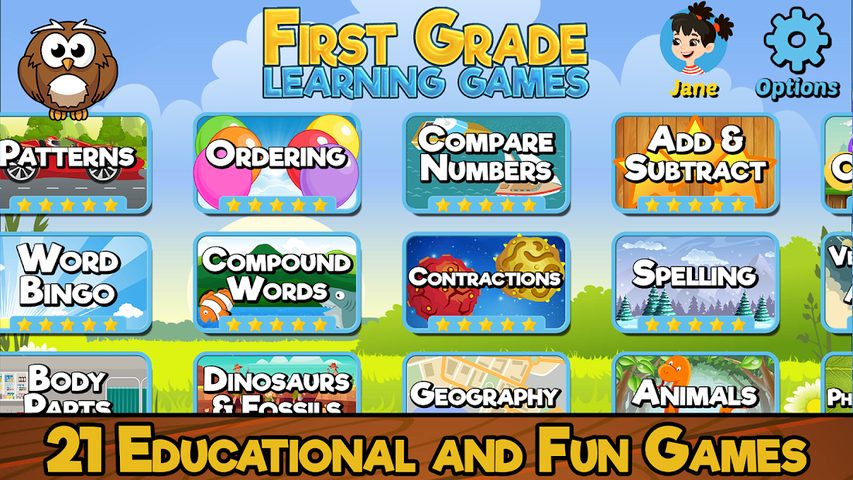 Screenshot 6: First Grade Learning Games
