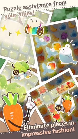 Screenshot 3: Bunny Life - Munch Munch Puzzl